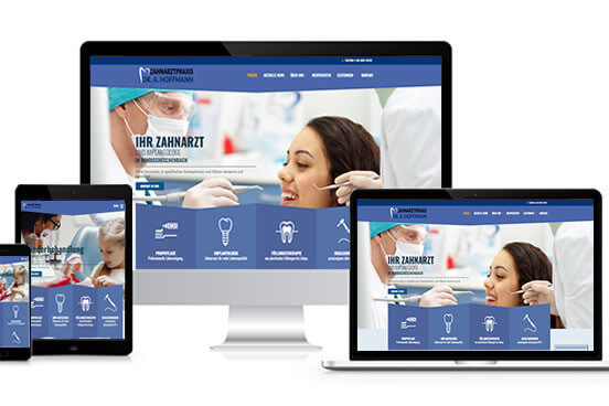 Praxis Dr. Hoffmann Webseite