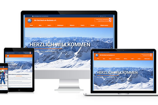Skiclub Buch Homepage