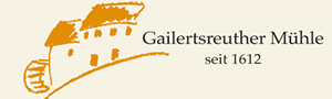 Logo der Gailertsreuther Mühle